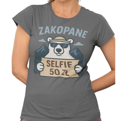 KOSZULKA DAMSKA Zakopane Selfie